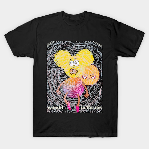 Caught in The Net T-Shirt by HMTC